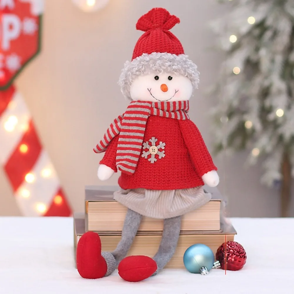 

Santa Claus Snowman Elk Telescopic Doll Soft Cartoon Christmas Doll Elf Cute Festival Merry Christmas Decoration Party Favors