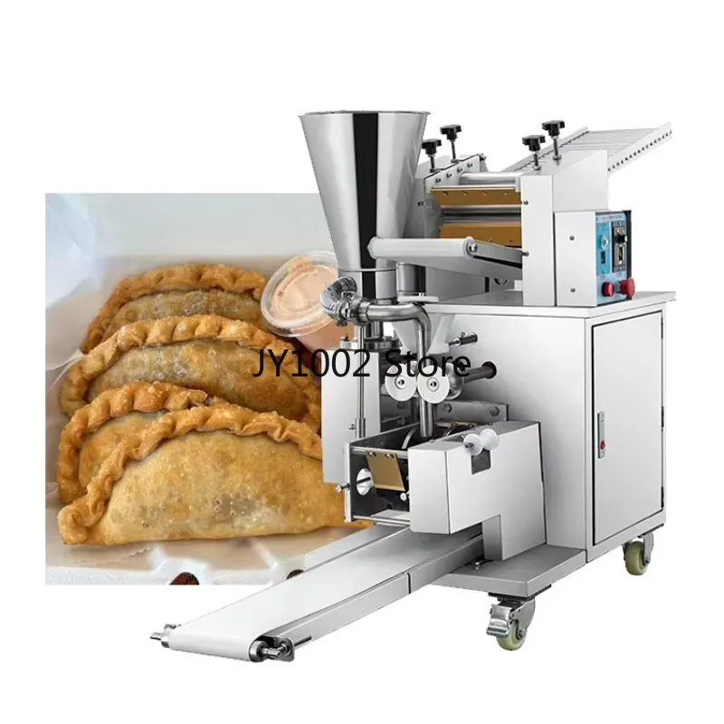 

Big Ravioli Empanadas Samosa Making Machine Automatic Meat Pie Maker Dumpling Making Machine Empanada Machine for Sale
