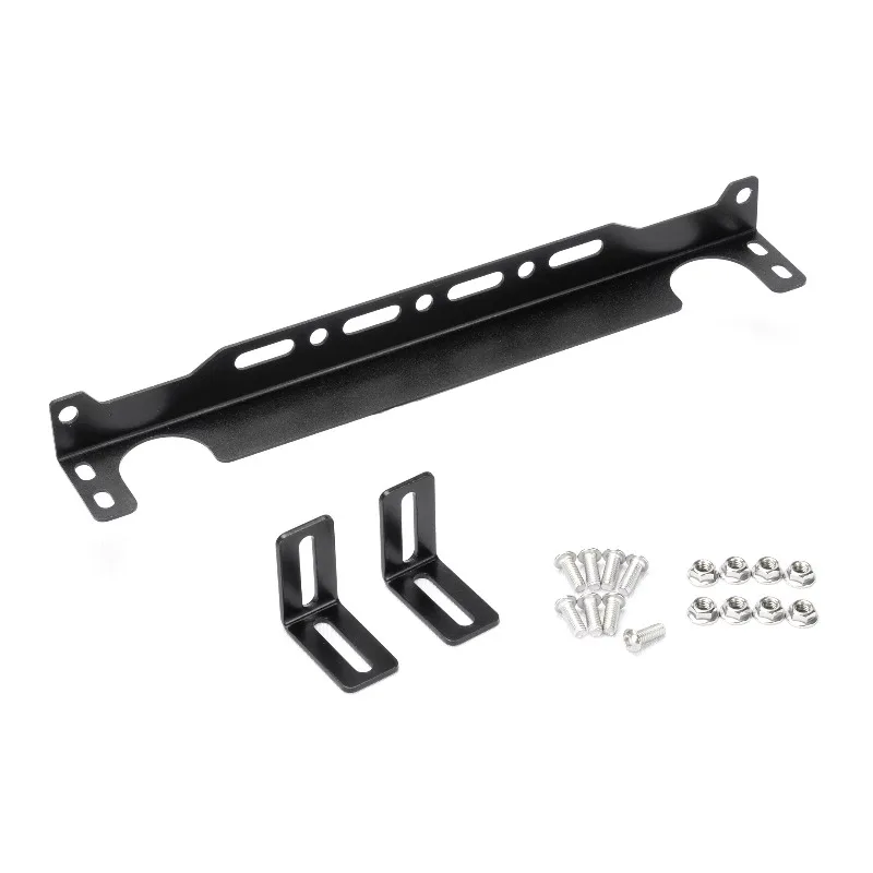 Universal Oil Cooler Mounting Bracket Kit for Transmission Oil Cooler Radiator Adapter for Oil Cooler Mounting Kit Adjustable