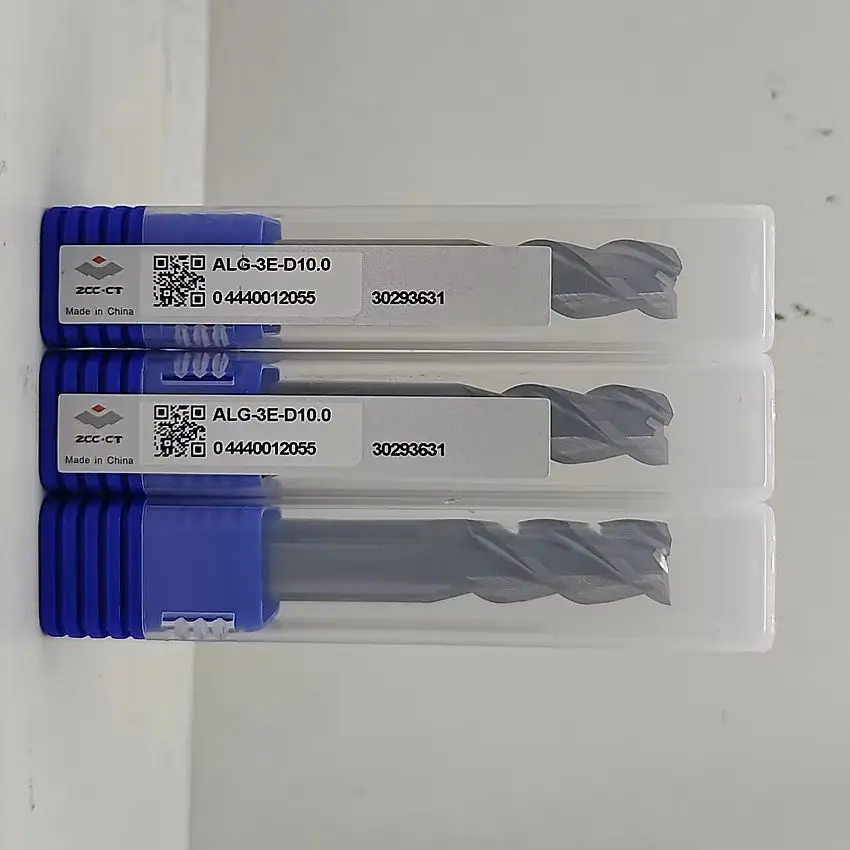 ALG-3E ALG-3E-D1.0 D1.5 D2.0 D2.5 D3.0S D4.0S D3.0 D4.0 D4.5 D5.0 D5.5 D6.0 ZCC.CT Three edged Straight shank Flat end mills