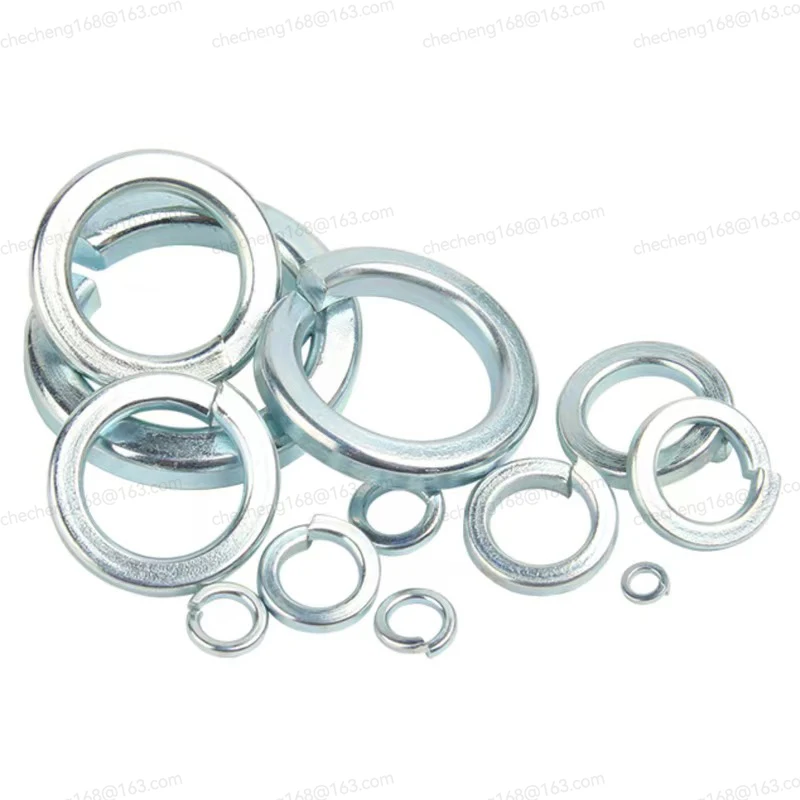 M2 M2.5 M3 M4 M5 M6 M8 M10 M12 M14 M16 M18~M27 Gasket spring pad Open elastic gaskets Springs washer Manganese steel galvanized