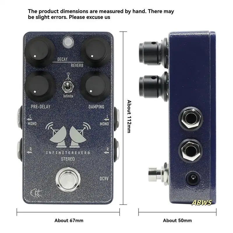 STEREO Noise Gate Channel Preamp/Overdrive/Distortion педаль гитарный бас-эффект педаль