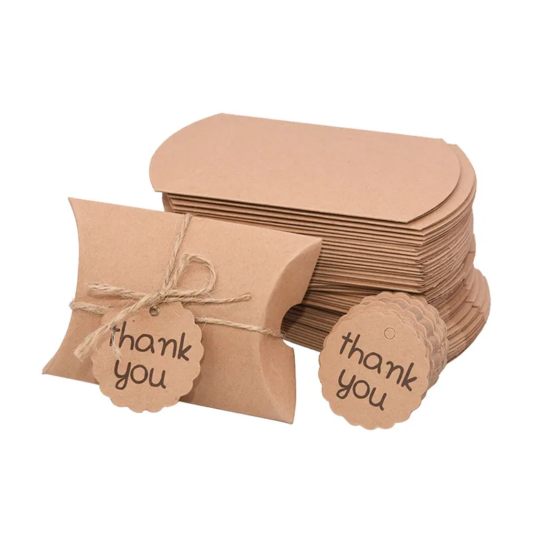 10Pcs Party Favor Candy Box, Vintage Mini Suitcase Favor Box, Kraft Paper With Tags And Burlap Twine For Travel Themed Party