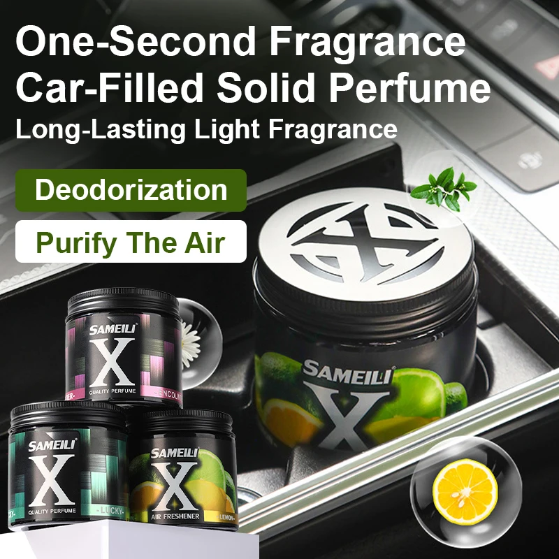 Car balm light fragrance a second full of car car aromatherapy ornaments lasting odor car perfume