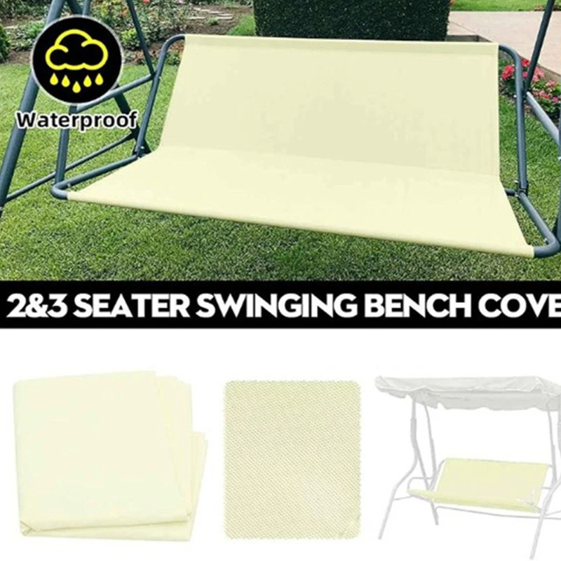 

900D Thicken Swing Seat Cover Outdoor Rain Protection Replacement Garden Porch Bench Sling Chair Seat Cover Furniture Cover