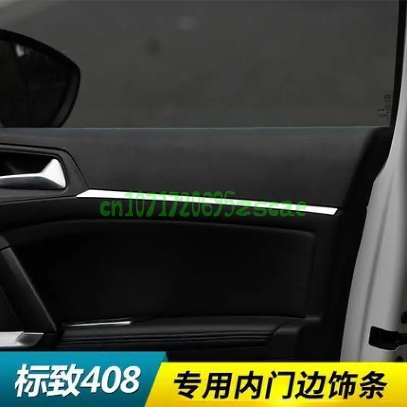 

Car Accessories For 408 Peugeo 2014-2017-2021-2022-2024 Car Window Trim Decoration Accessories Car door decoration bright strip