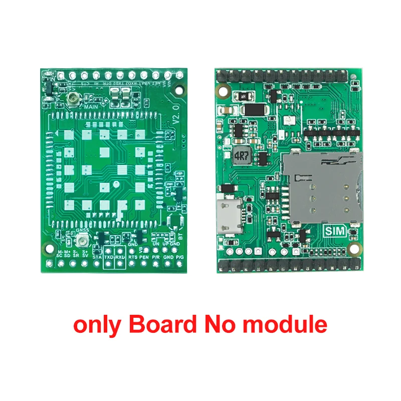 SIMCom SIM7000G LPWA Cellular Wireless Communication NBIoT GSM CatM Module SIM7000G Development Core Board