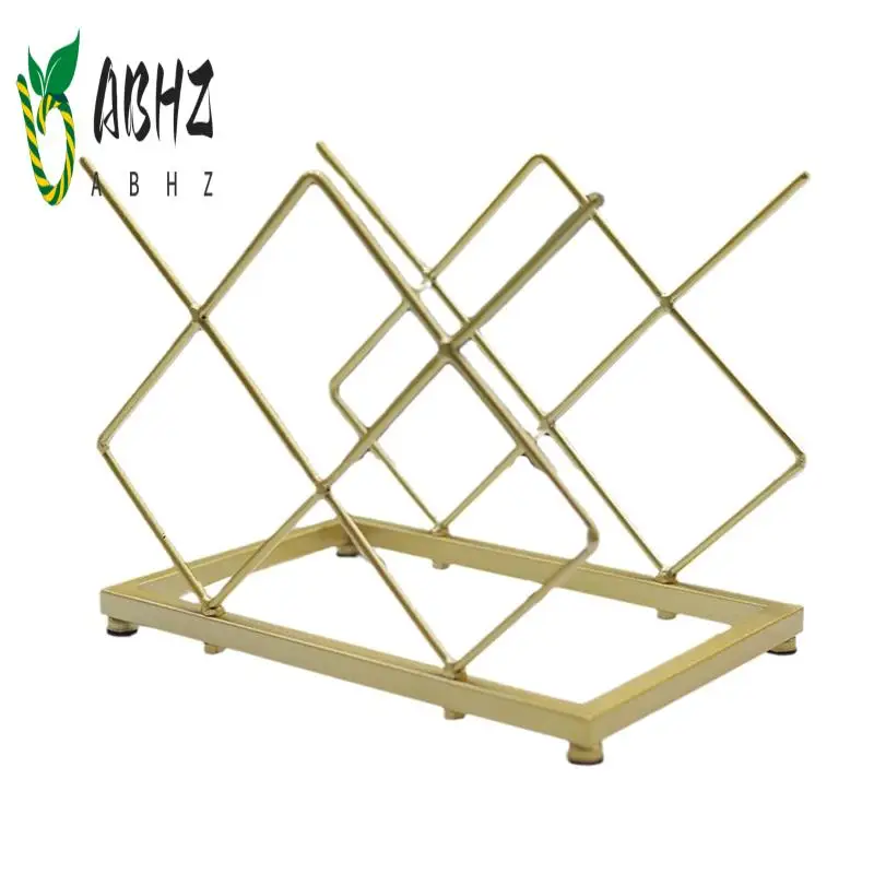 

ABHZ-1 PCS Wrought Iron Gold Wine Rack Home Wine Storage Rack Wine Rack Home Wine Rack Ornaments