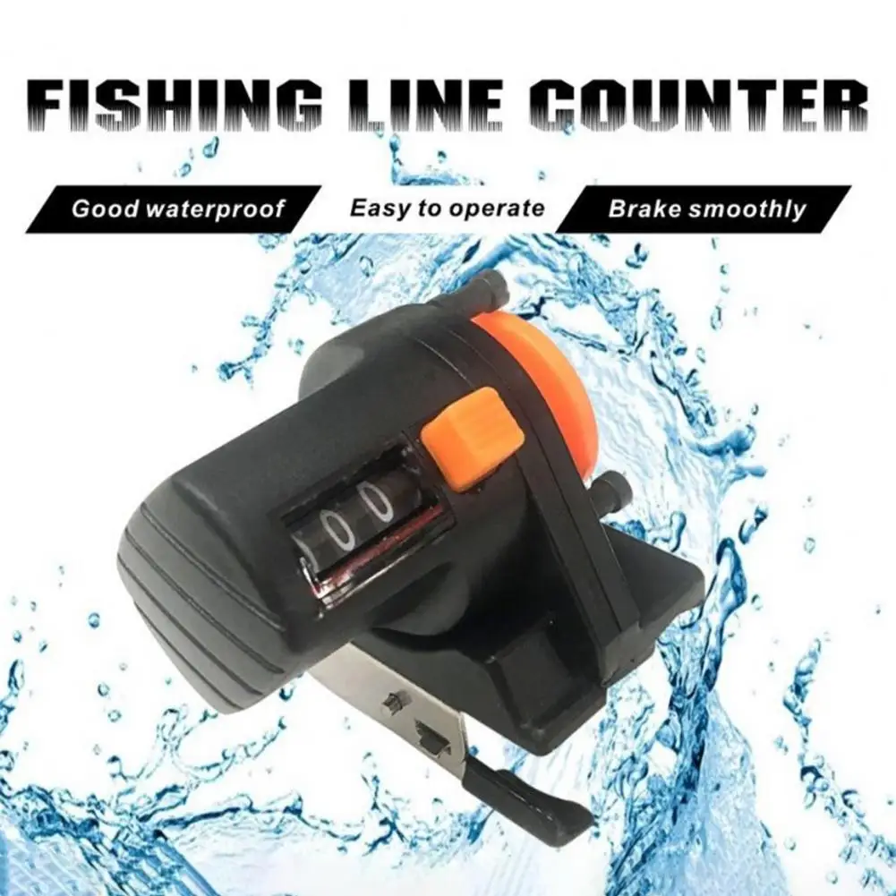 Fishing Line Counter Meter Gear Portable Lightweight Fishing Line Depth Finder Counter Tool for Accurate Depth Reading Line