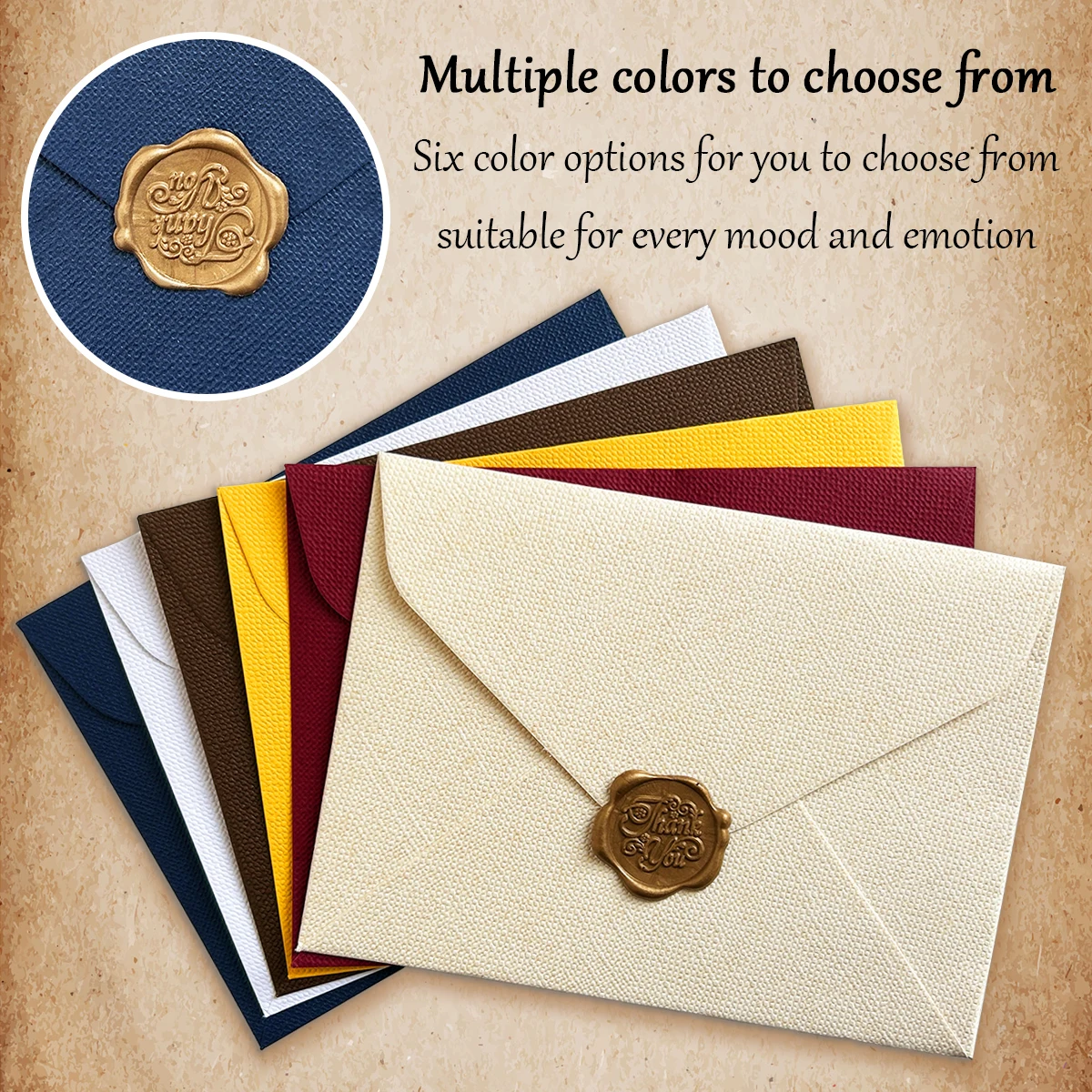 Linen - Patterned Special Paper Envelopes | Exquisite Texture & Premium Grade