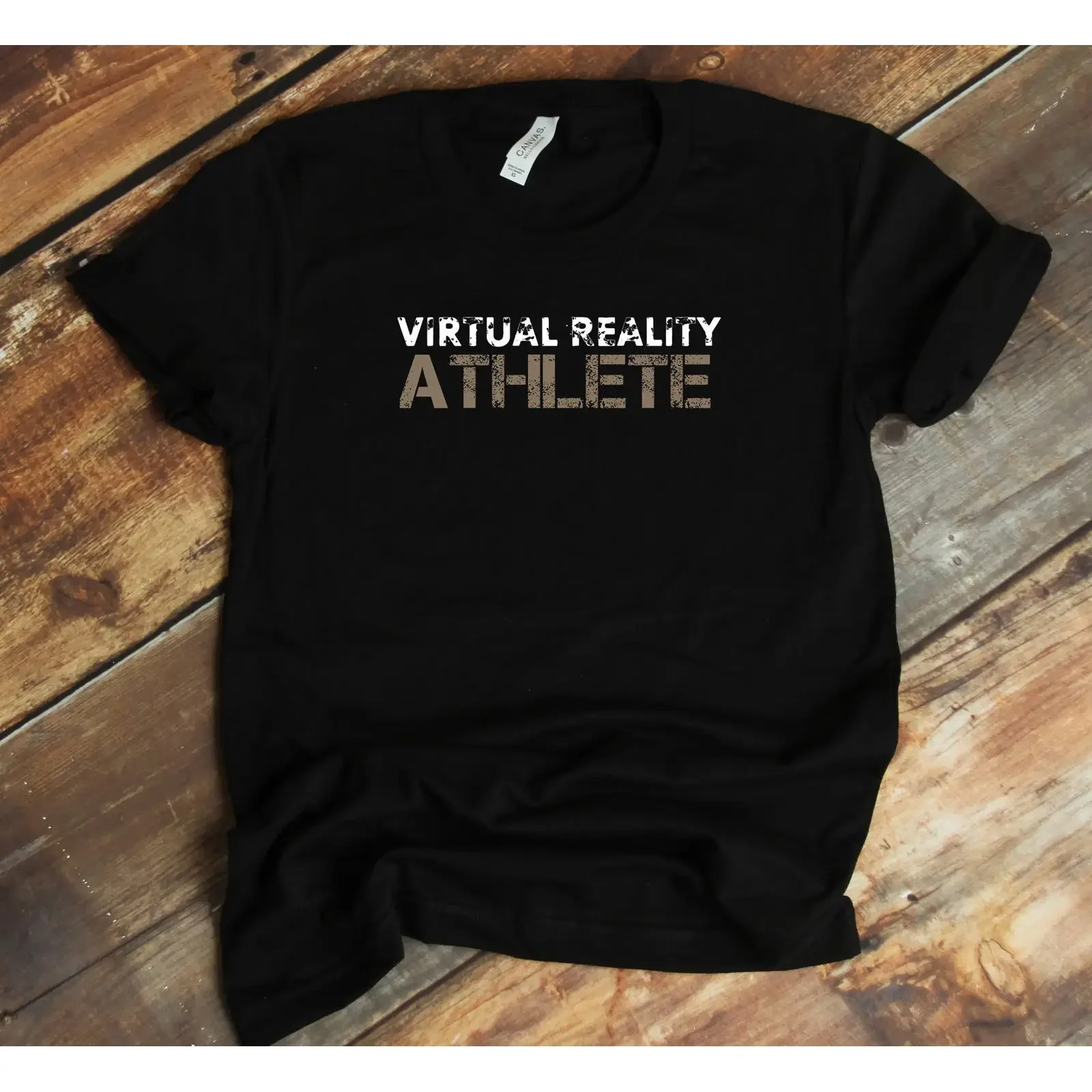 Virtual Reality Player T Shirt Video Games Lover Athlete Funny VR Gamer vintage Washed Stretched Comfortable Stylish graphic
