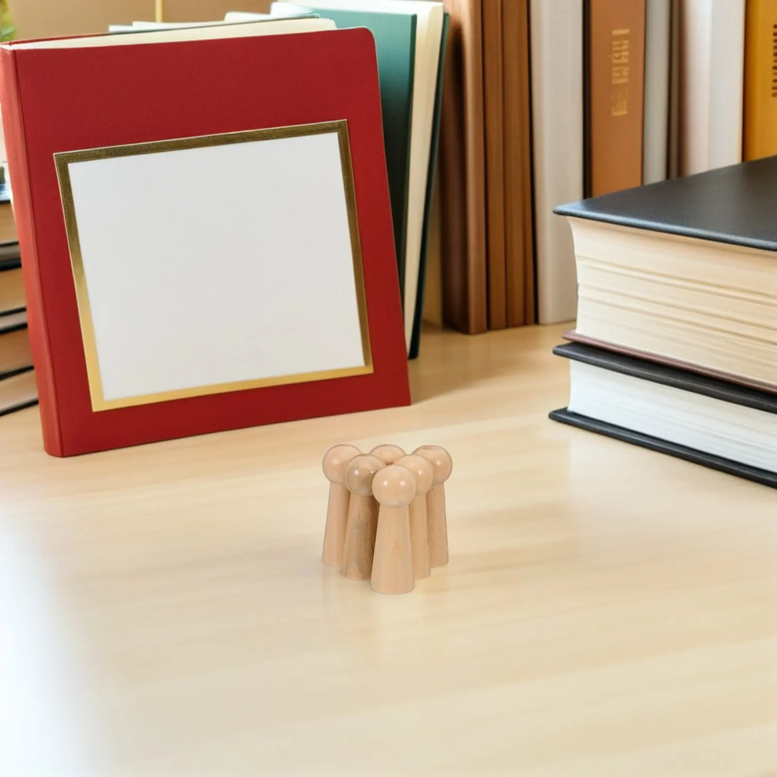 10 шт. деревянных настенных крючков-вешалок из необработанного массива дерева, 1,97 дюйма, для самостоятельной покраски, для одежды, шляп, полотенец, сумок