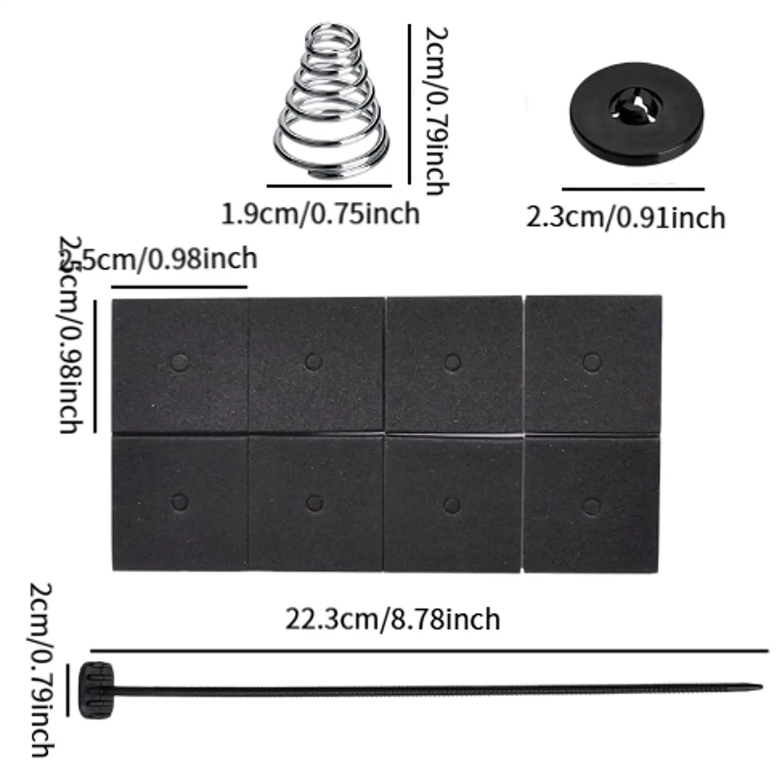 Elektrische ventilator Trekriem Elektrische ventilator Montageset Auto-reparatieaccessoire