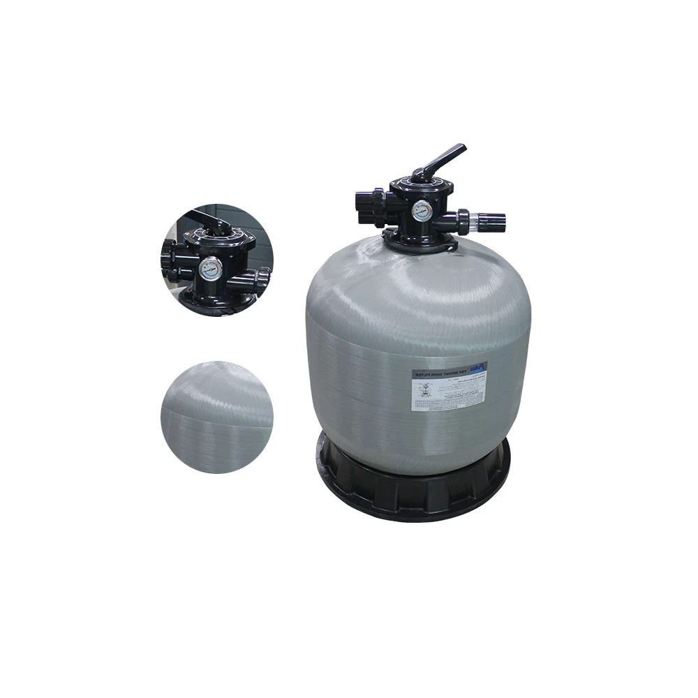 Filtro de arena de montaje superior de fibra de vidrio PIKES más vendido de China Filtros de piscina estándar más populares