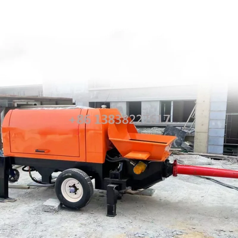 Programmable Controller Equipped Concrete Pump with Durable Performance and Smooth Operation