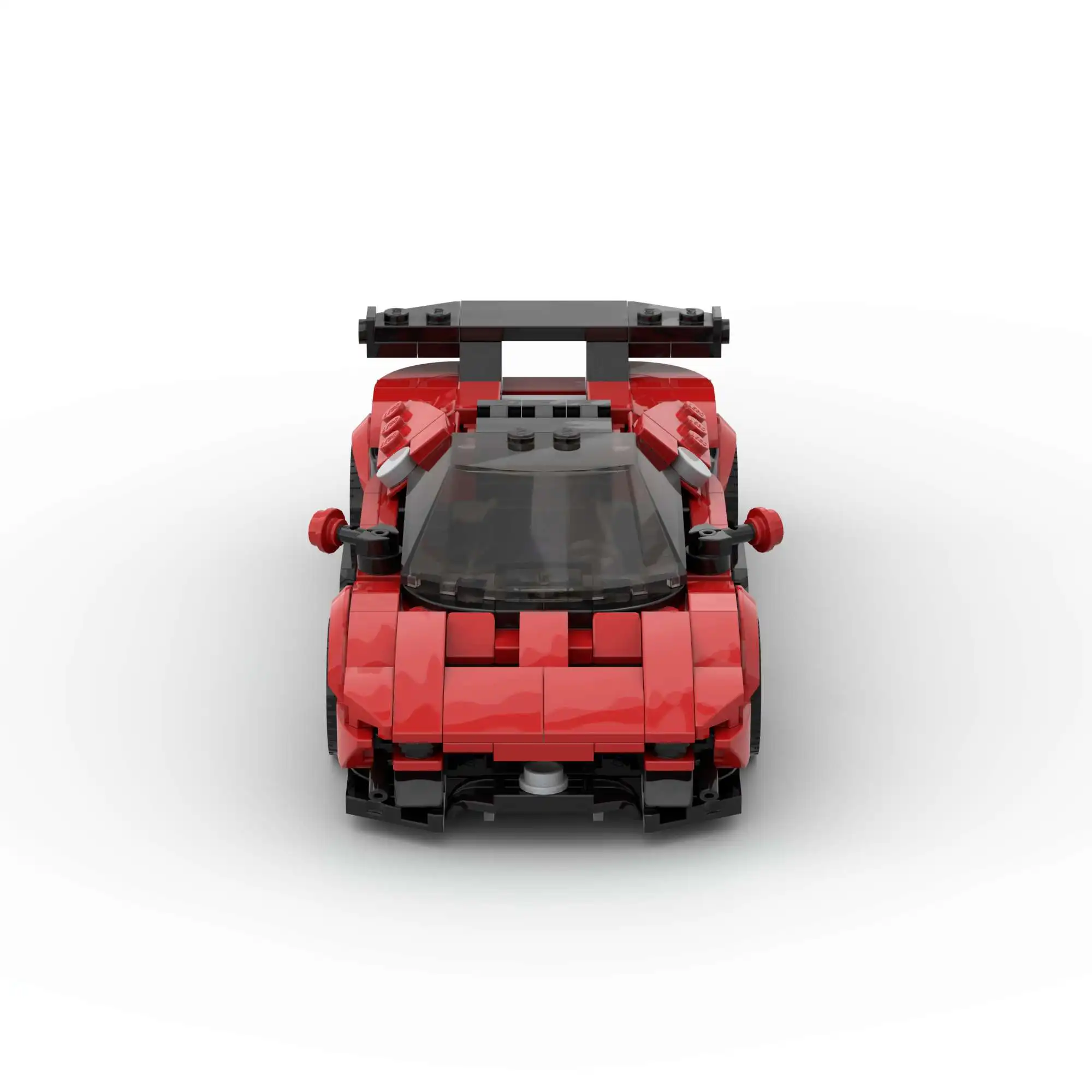 MOC P80 coche de carreras City Speed Champions, deportes, bloques de construcción, juguetes para niños, Supercar Racers, vehículo todoterreno, técnica SUV