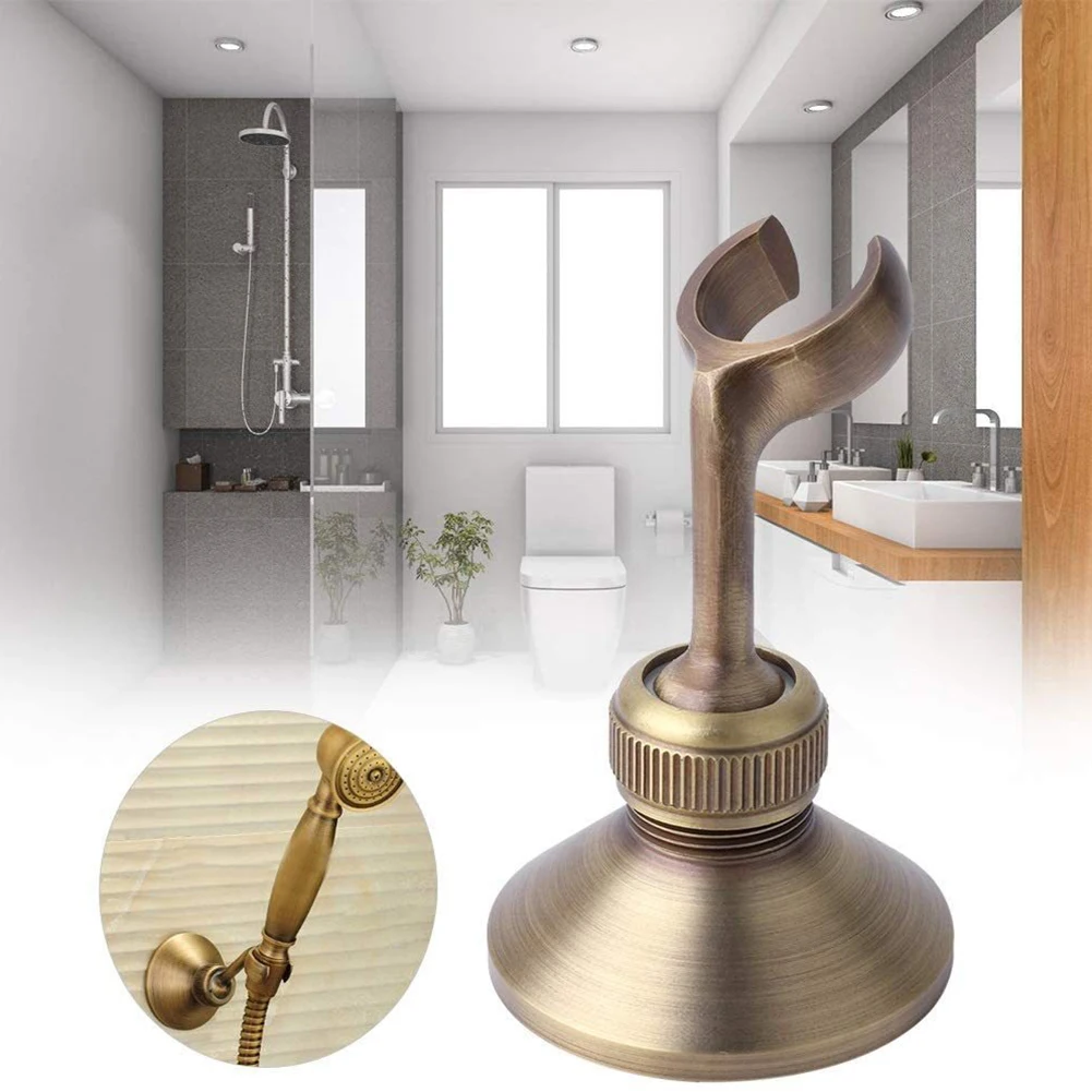 No Additional Tools Required Home Bathroom Adjustable Height Holder Compact Shower Holder Common Compatibility