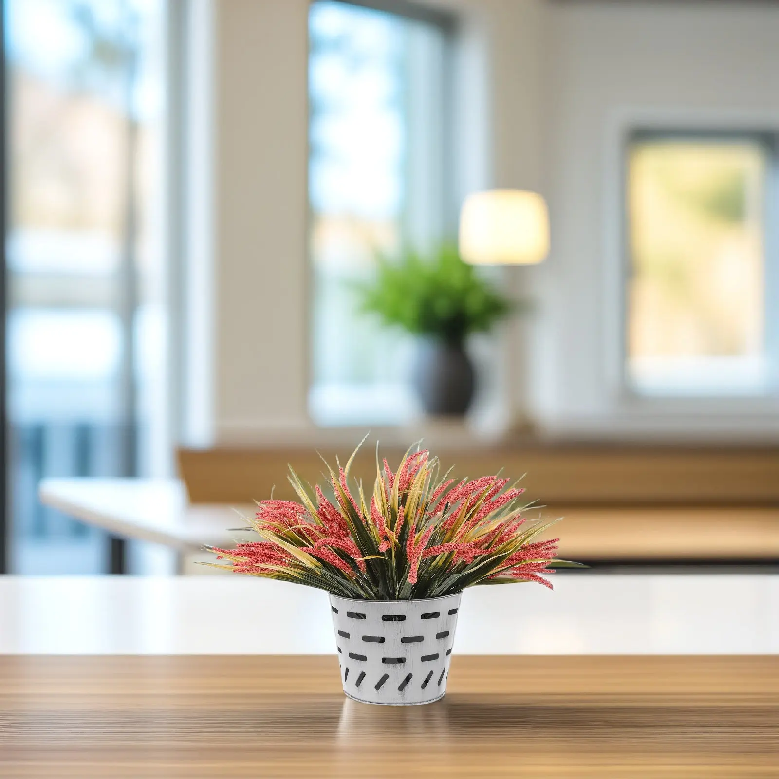 

Винтажное металлическое настенное кашпо в деревенском стиле для искусственных цветов, белое, с эффектом состаривания, с джутовым канатом, полая корзина для дома, офиса, сада, для использования в помещении и на улице