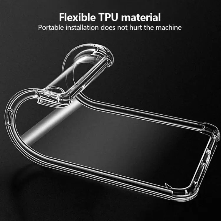 Shockproof Case for iPhone 18 Pro Max 18Pro Transparent Soft TPU Phone Cover Anti-knock Bumper for iPhone 17 Pro Max Clear Shell