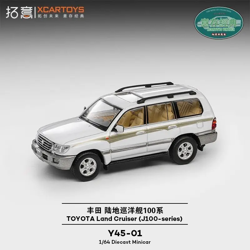 Xcartoys 1/64 Toyota Land Cruiser 100 Series LC100 Diecast Car Model Alloy Simulation Collection Toy Gift For Boys#peetyeee