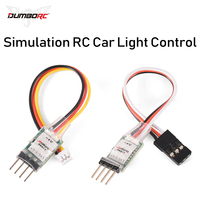 DUMBORC RC Light Controller LED Switch Panel System Turn on/Off 3CH for RC Car Vehicle RC Mini Car Fixed Wing Aircraft Parts