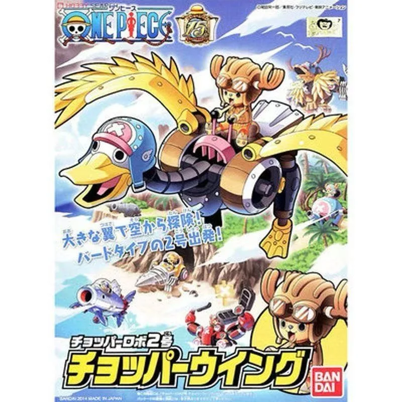 Bandai Originele Echt Een Stuk Chopper Robo 1 2 3 4 5 Anime Actiefiguren Speelgoed voor Kinderen Gift Assembly Model ornamenten