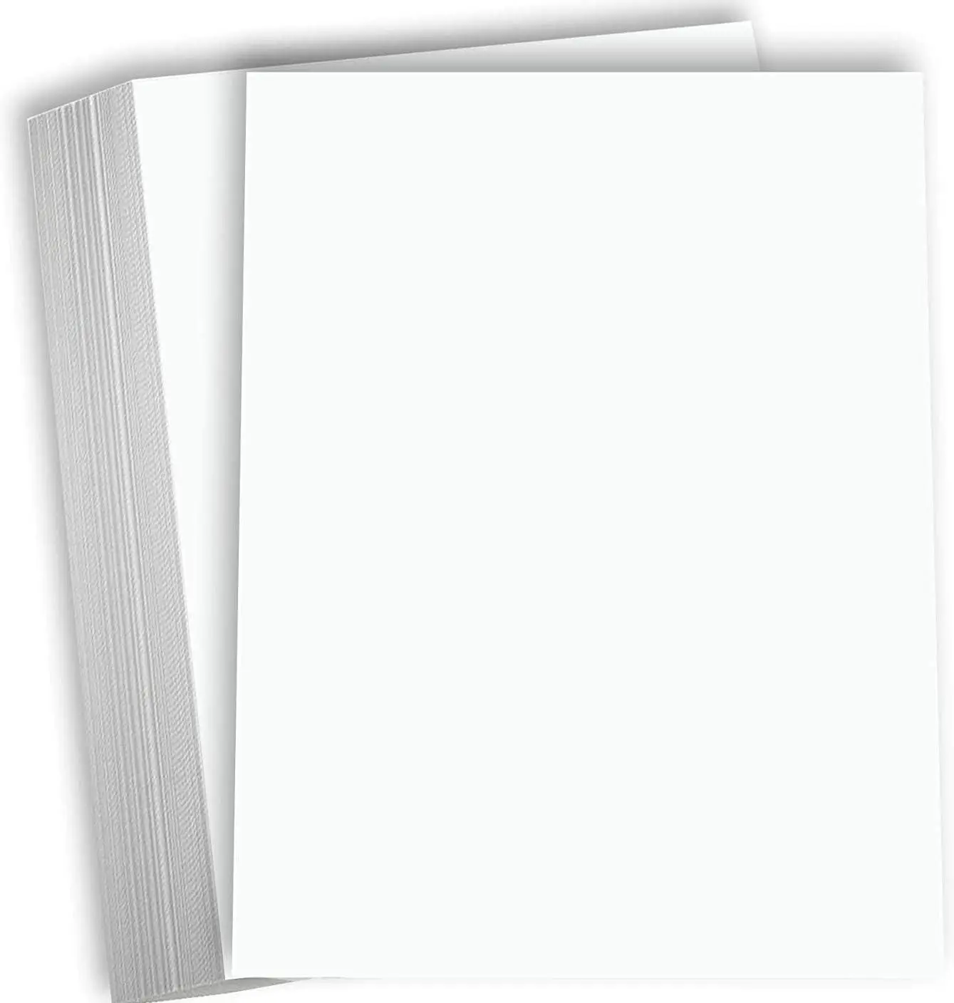 White Cardstock Thick Paper 8 1/2 x 11