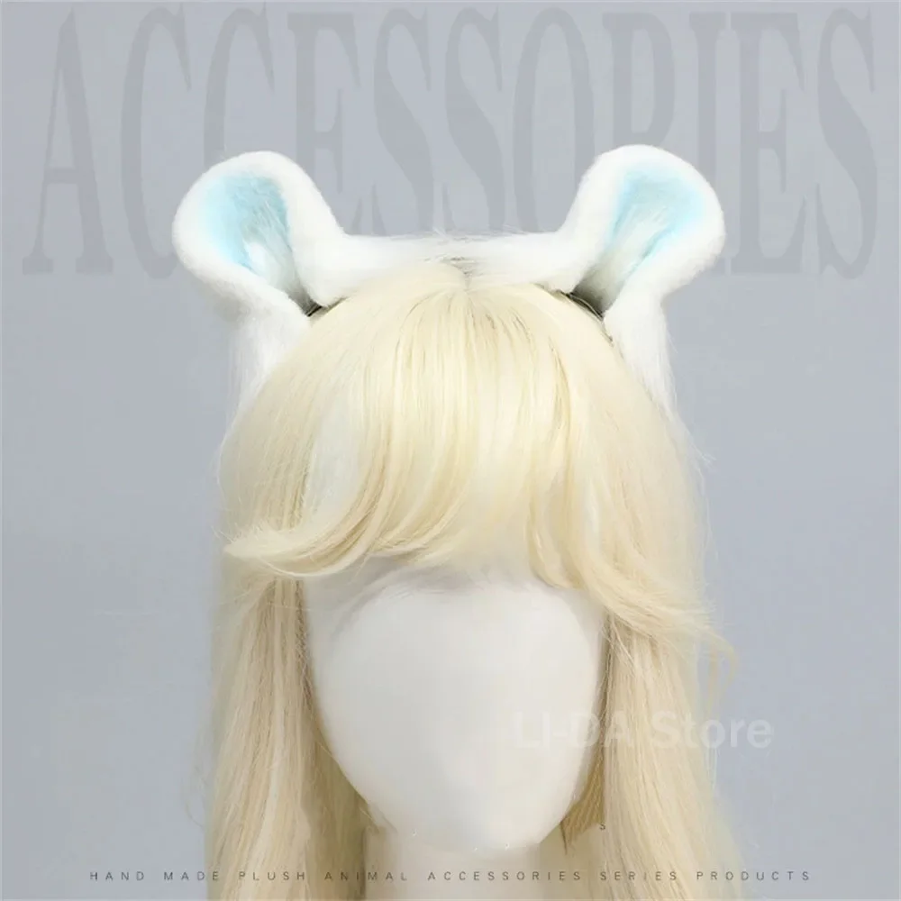 2Pcs/set Cute Flying Squirrel Ears Headgear Plush Animal Tail Comic-Con Cosplay Props Kawaii Beast Anime Costume Accessories