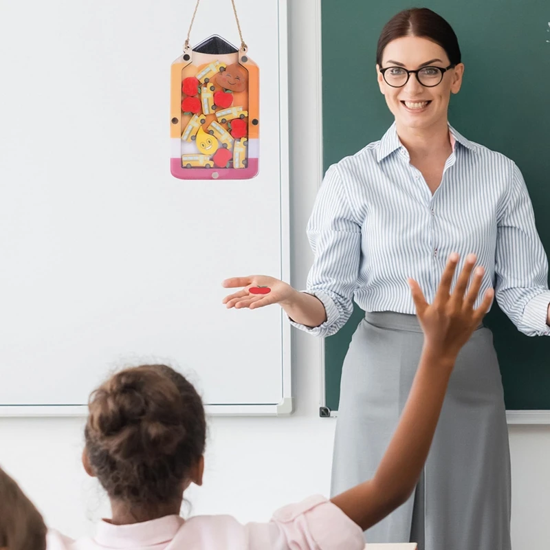 Pot de Récompense pour Enfants, 1 Ensemble, Tableau de Récompense, d'Irritation, de Comportement, d'Entraînement