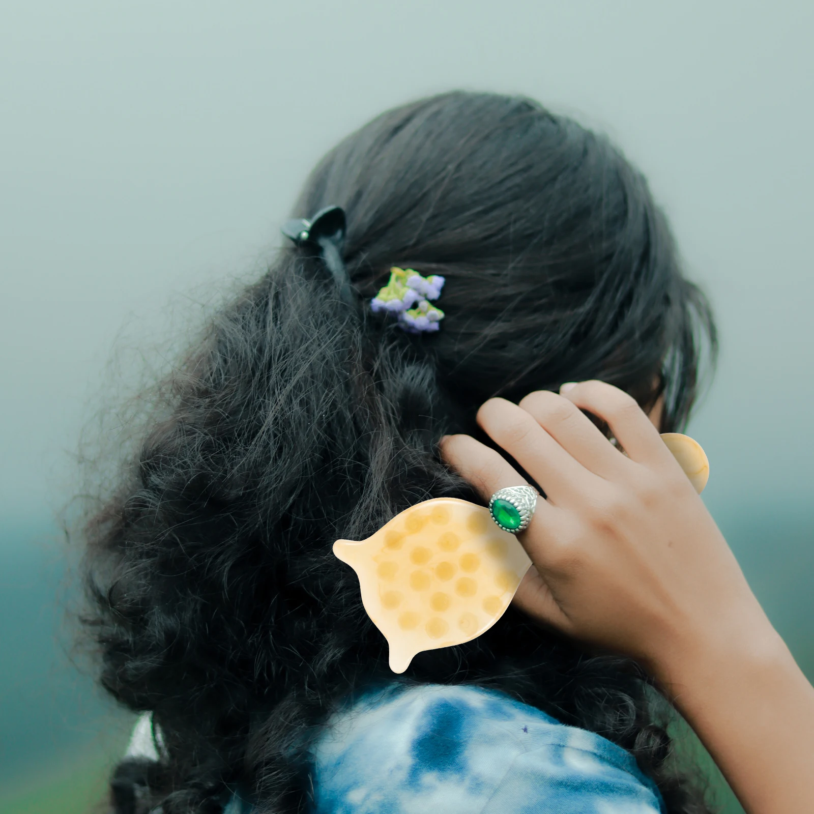 

Resin Massage Comb for Adult Head Scalp Massage Comb Comfortable Handle Detangling Hair Massager Hair Scalp Massaging Comb,
