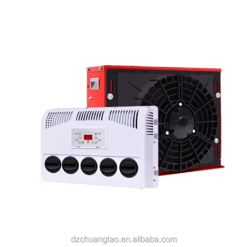 DC12V Electric RV Air Conditioner 12V Truck RV Truck Parking Cooler Air Conditioner