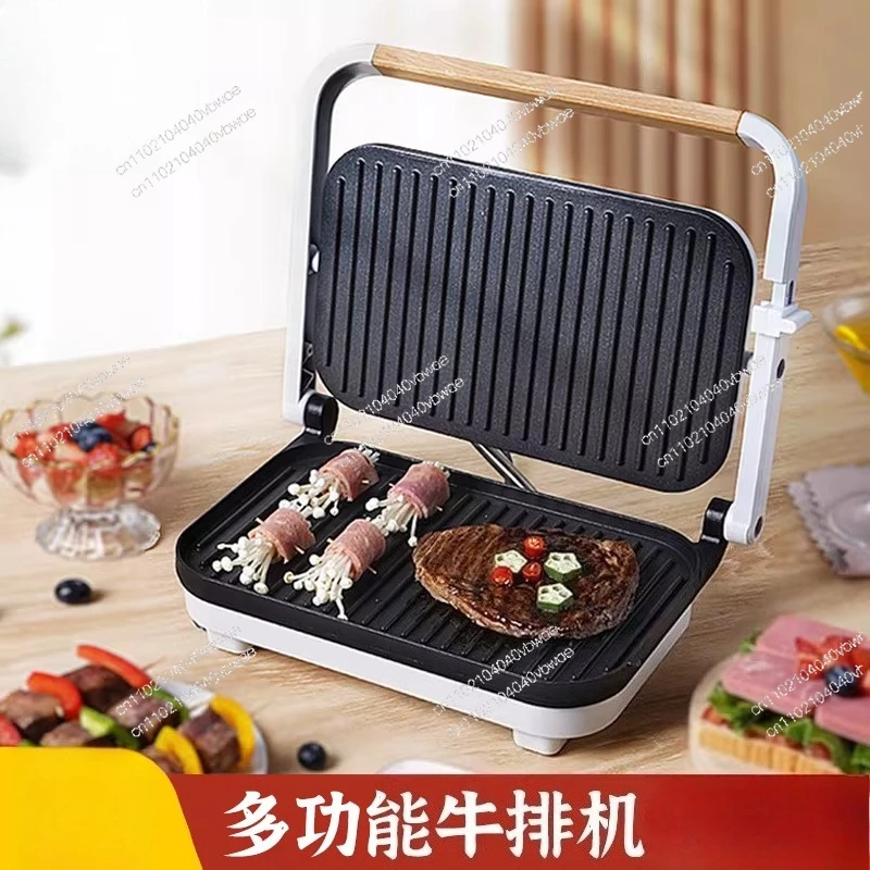 Automatic household special steak machine double-sided steak electric frying pan iron plate