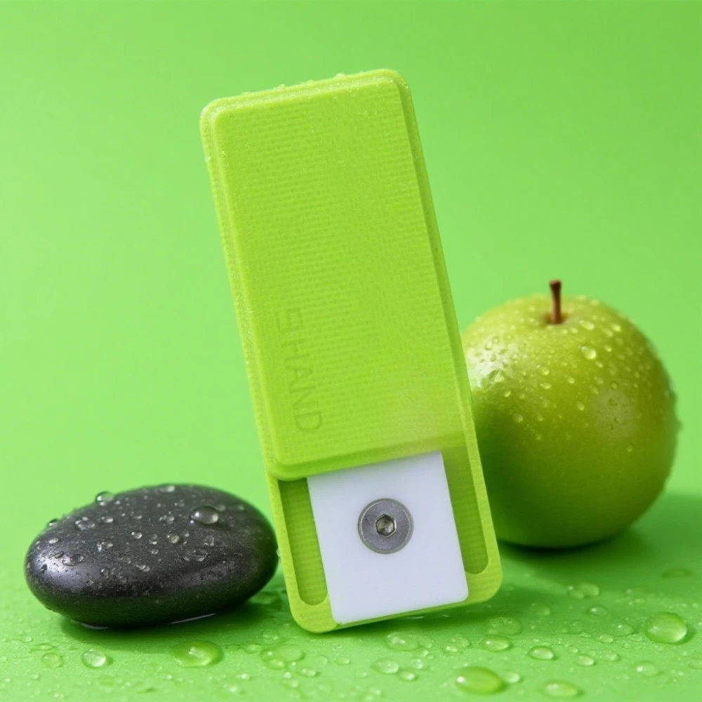 Nine Hands EDC Avocado Color G10 Material Dense Track Dingding Mechanical Fingertip Push Card Decompression Toy