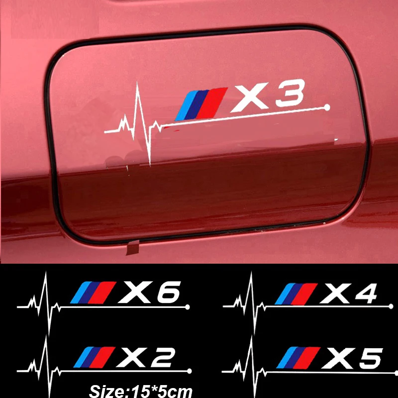 

1Pc Mperformance Car Oil Tank Cap Decal Sticker For BMW X5 X1 X3 X5 X4 X6 X7