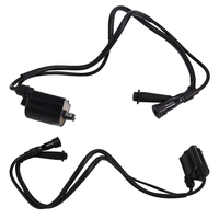 【Price Drop !!】 1Set Motorcycle Ignition Coil & Spark Plug Cap For Honda Shadow VLX 600 VT600 1988-2007