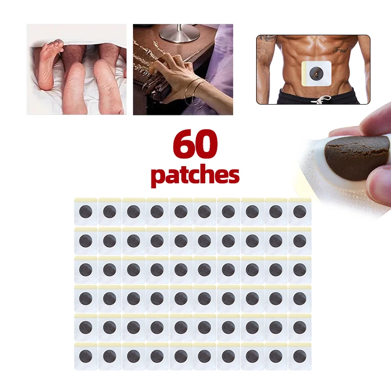 

60Pcs Male Enhancement Patch Men Enhance Nourishing Energy Strength Enlarge Stamina Booster Endurance Erection Kidney Plaster