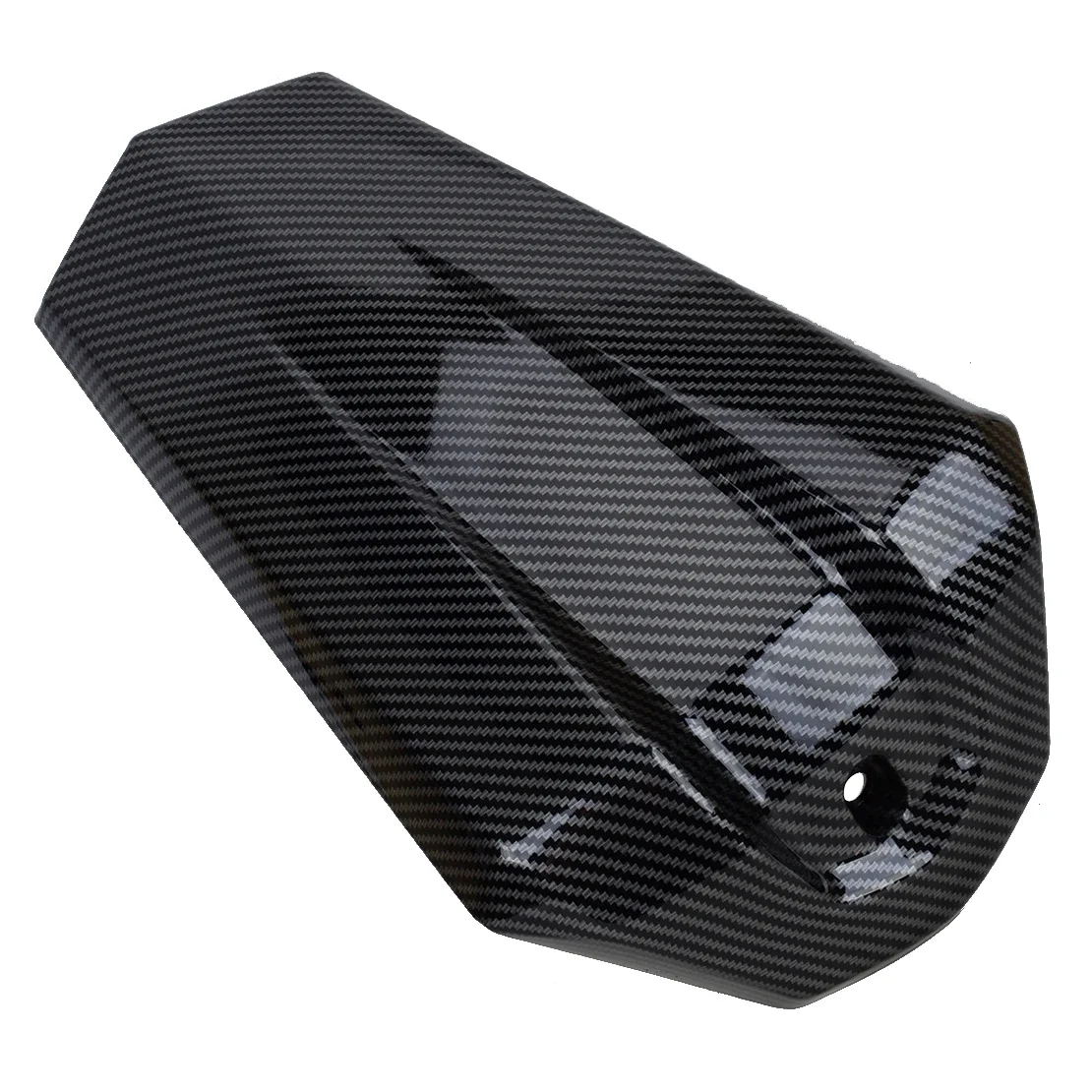 Rear Passenger Solo Seat Cowl Cover Pillion Trim Fit for Yamaha YZF R125 R 125 2008-2015 2016 2017 2018 Carbon Fiber Style ABS