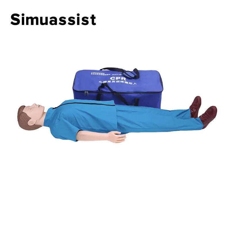 Full body CPR Simulator Artificial Respiration Training Dummy CPR Training Manikin/Mannequin Medical Training Model