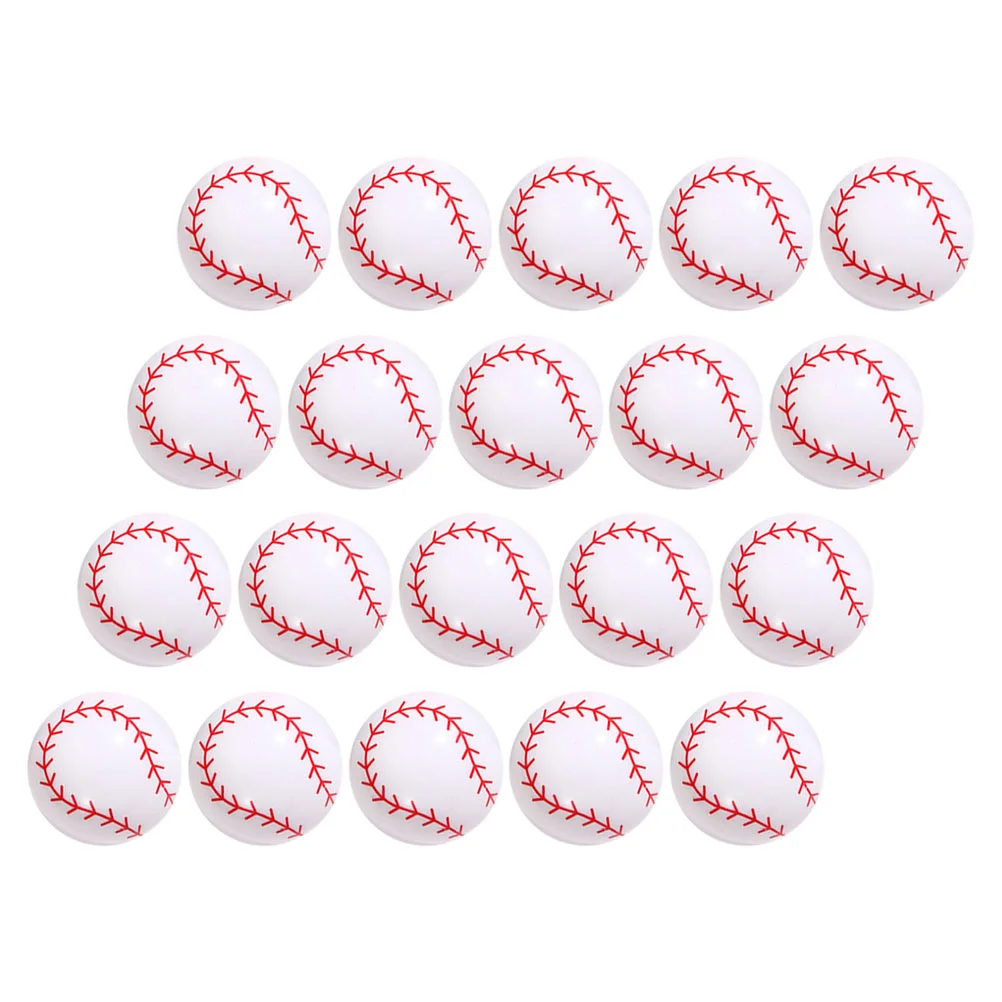 20 Pcs Baseball Pencil Sharpener Accessory Students Pencils Gift Small Sharpeners Color