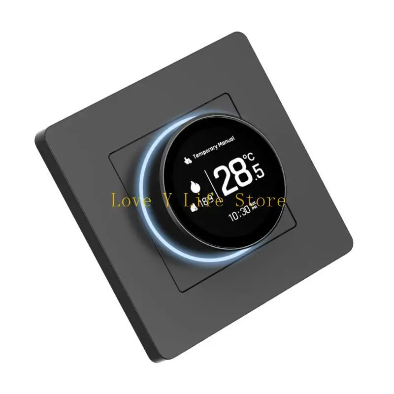 

L74C Knob Thermostat with Remote Timing Function Styles Thermostat Knob for Precise Temperature Control & Enhances Comforts