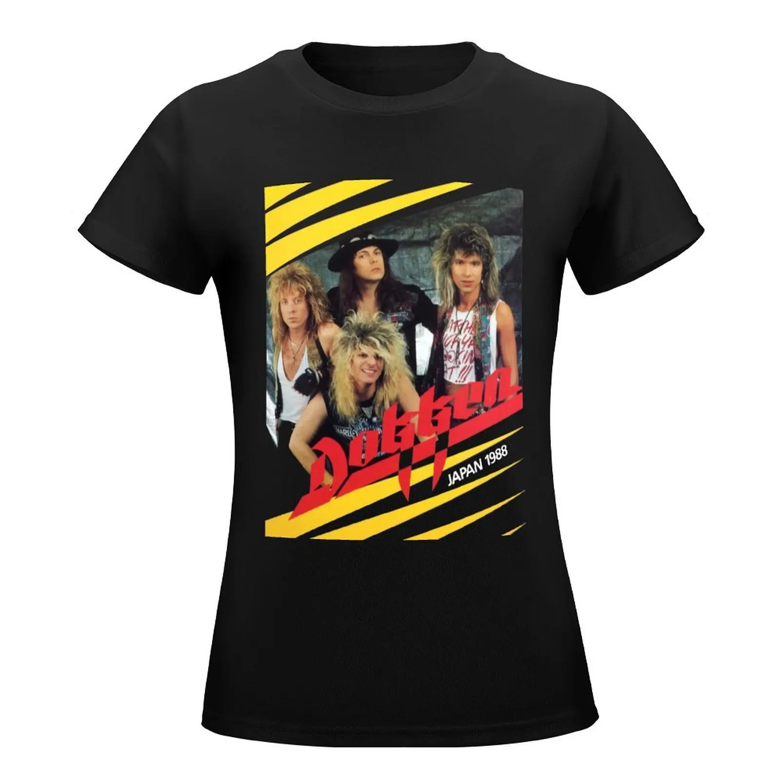 Zengkibar06 DOKKEN Unleashed In The East Tour 2016 T-Shirt oversized cute clothes spring clothes Women 2024