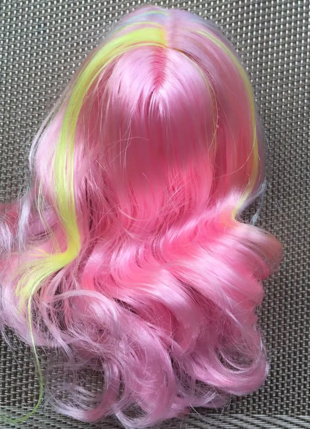 1/4 인형 다채로운 가발 1/인형 머리 가발 소녀 장난감 DIY 블랙 퍼플 브라운 핑크 블루 레드 인형 부품 원래 액세서리 소녀 선물