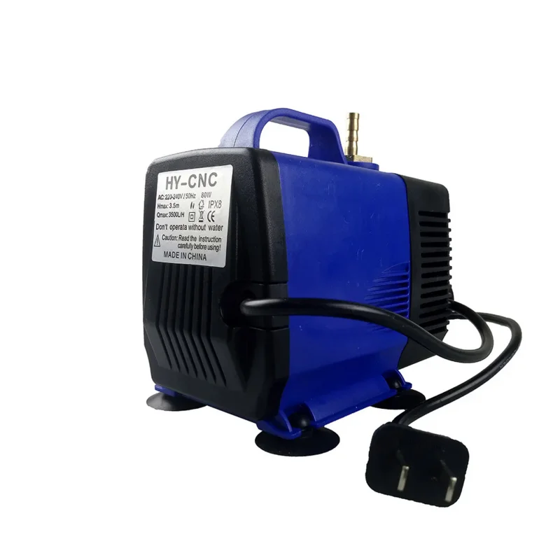 水中ポンプipx8,CO2レーザー彫刻および切断機に適しています,220v,3.5m,3500l/h入力,80w