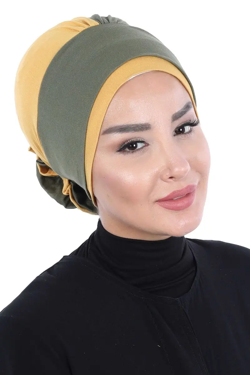 Duplo cor rosa osso cáqui