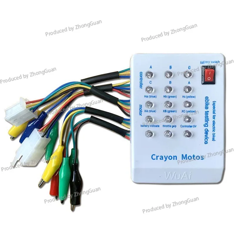 English Version of Car Repair Treasure Electric Vehicle Controller Tester Battery Tester Electric Vehicle Handlebar Hall Tester