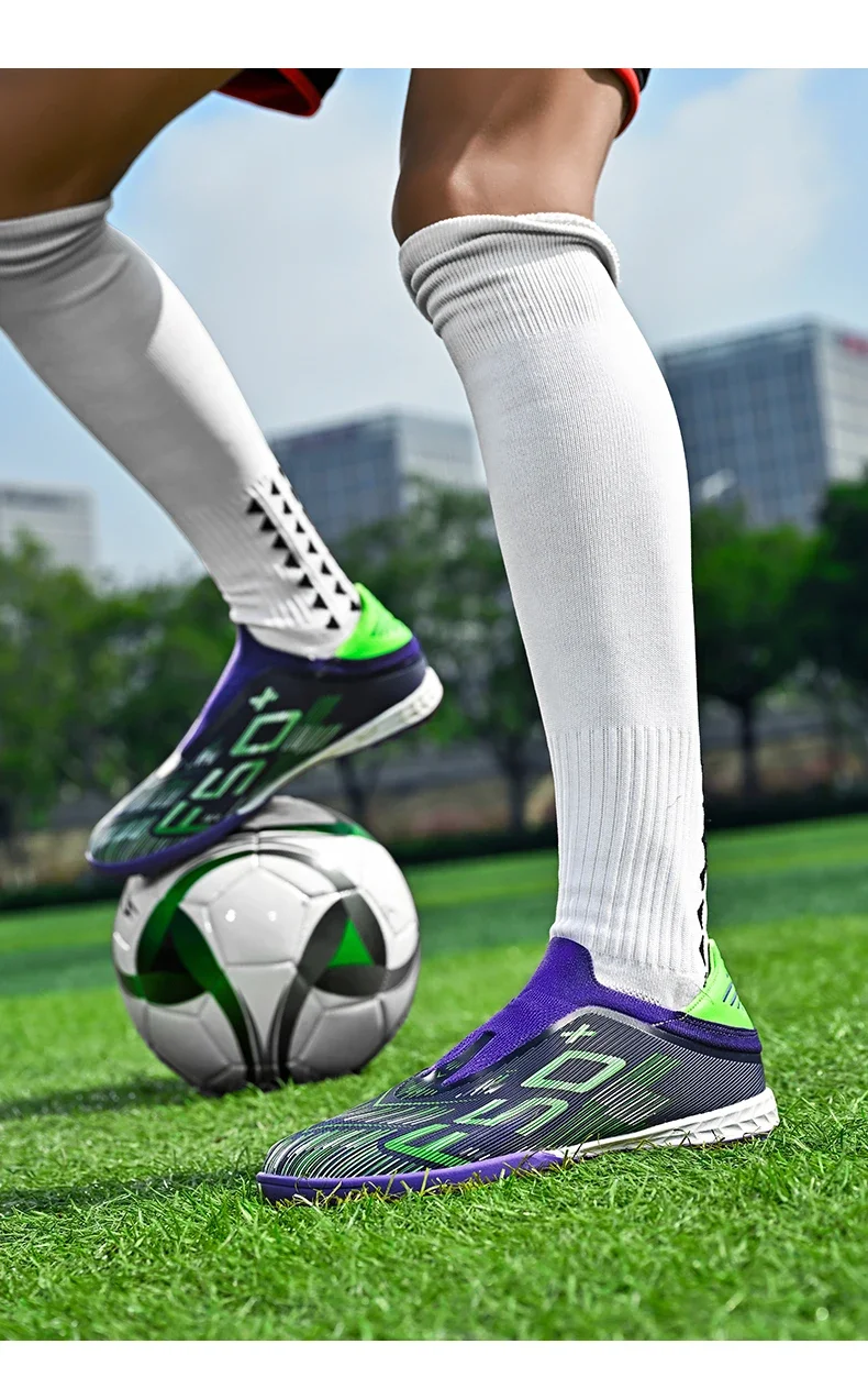 Neue ultraleichte Fußballschuhe für Herren, hochwertige, stark nachgefragte, professionelle Unisex-Fußballschuhe für Damen, TF/FG-Fußballstiefel, Futsal-Sneaker – Detail 20