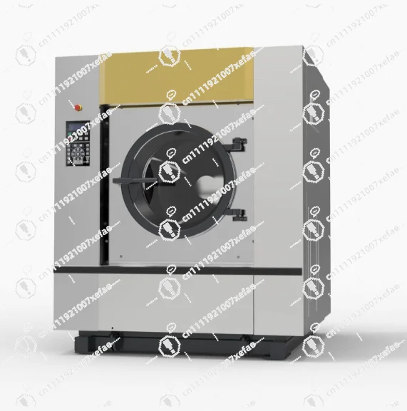 Hotel and Hotel Laundry Washing Equipment, Fully Automatic Steam Heating Washing Machine Dehydrator, Made of 304 Stainless Steel