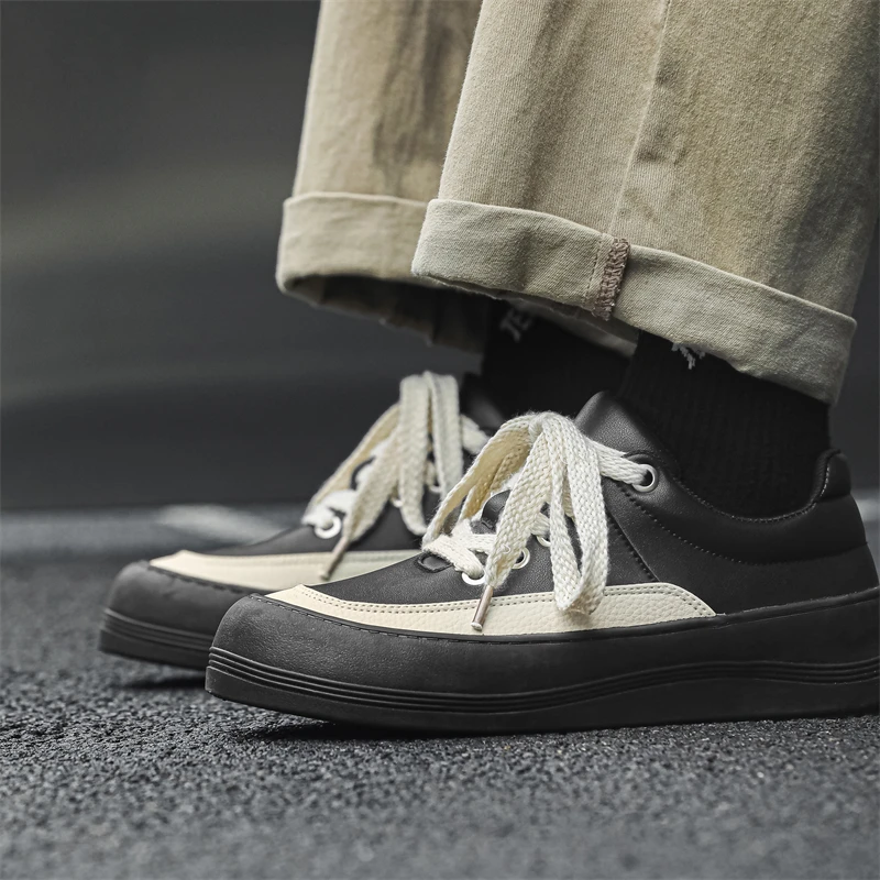 Men's Low Top Sneakers Lightweight Non-Slip Comfort Causal Walking Shoes for Male image 6