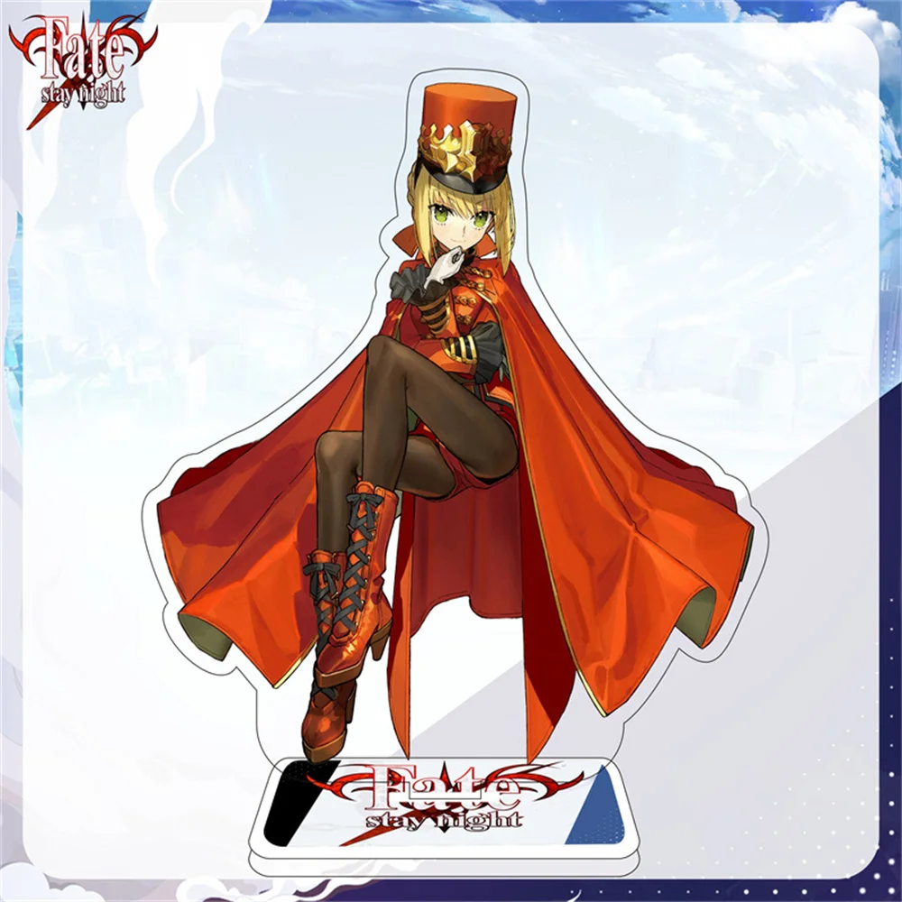 11PCS Charm Anime Fate 15cm Acrylic Stand Model Cosplay Characters Ornament  Accessories Goods Collection Gifts - Image 5