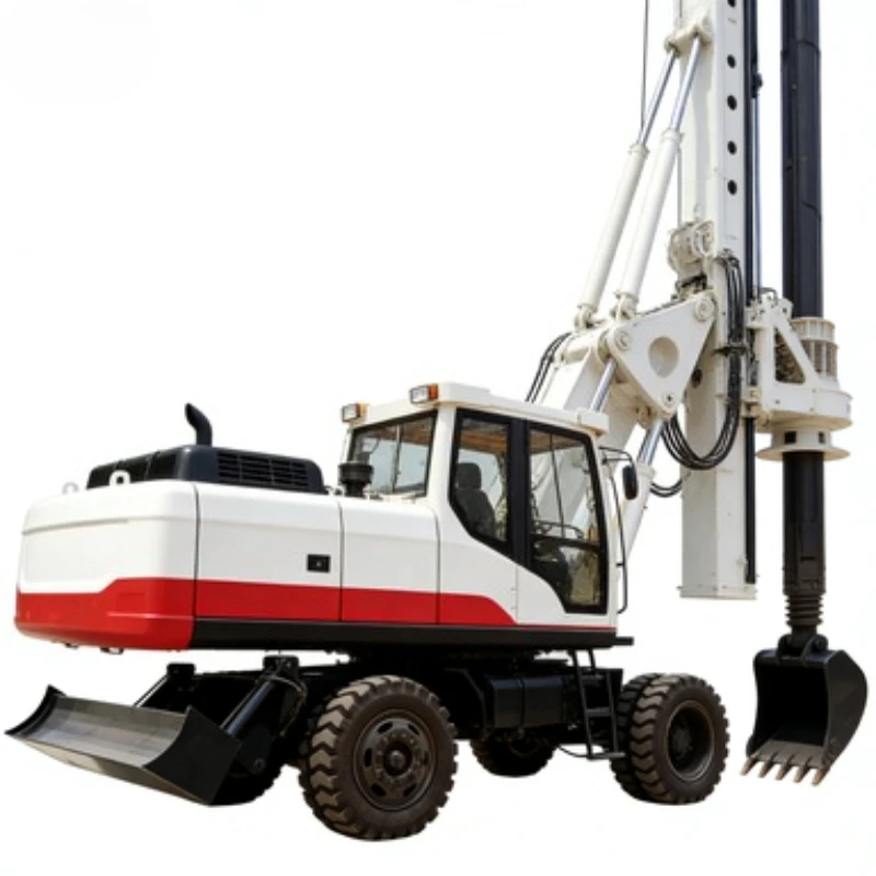 Agriculture Well Rotary Drilling Rig, 20m Depth, Includes Mud Mixing System